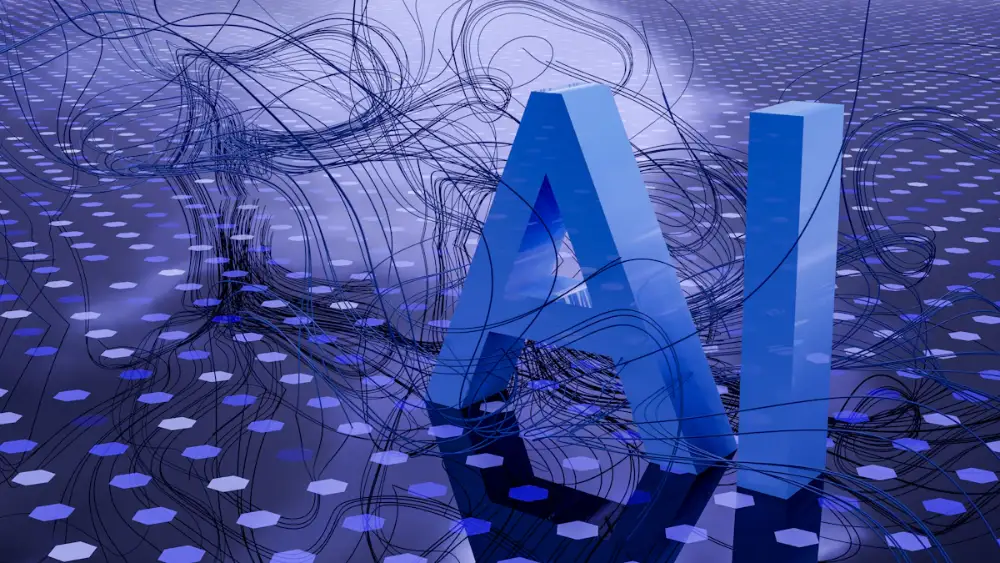 Three-dimensional AI lettering